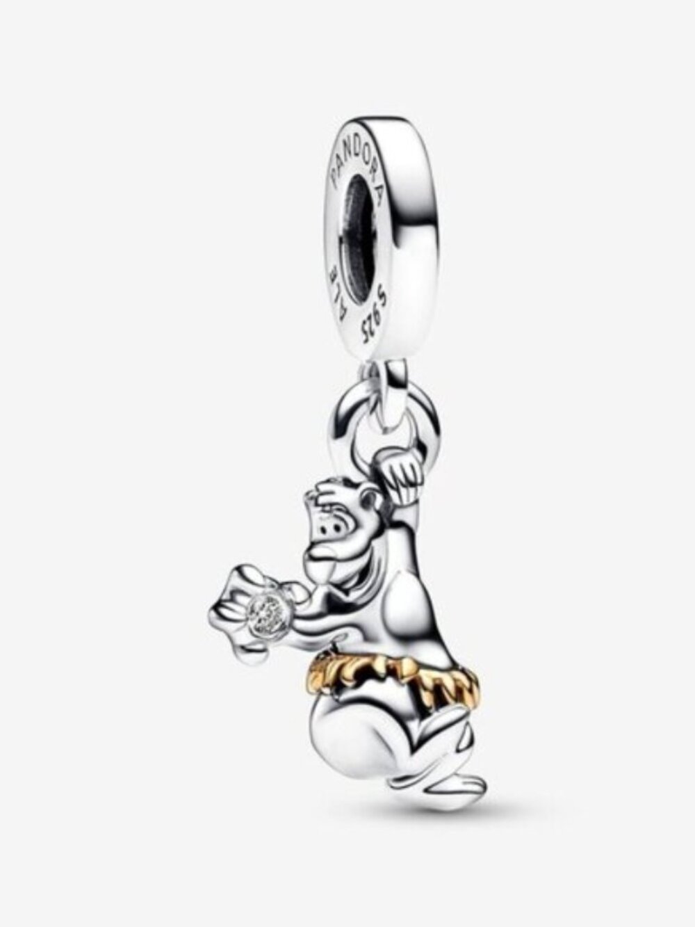 Pandora Two-Tone Silver and Gold Tigger Dangle Charm